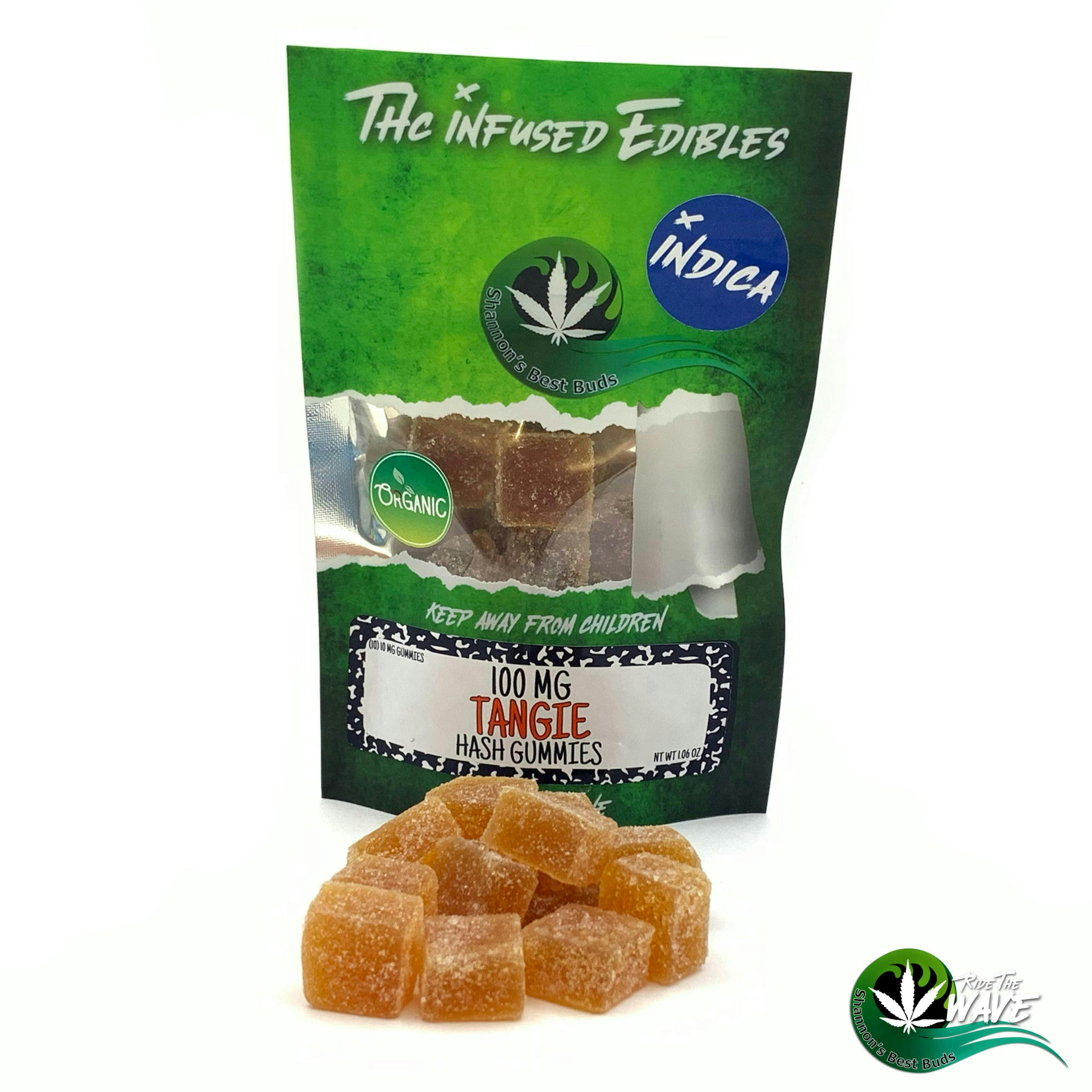 Shannon’s Hash Gummies - Tangie - Indica - 100mg - image 1