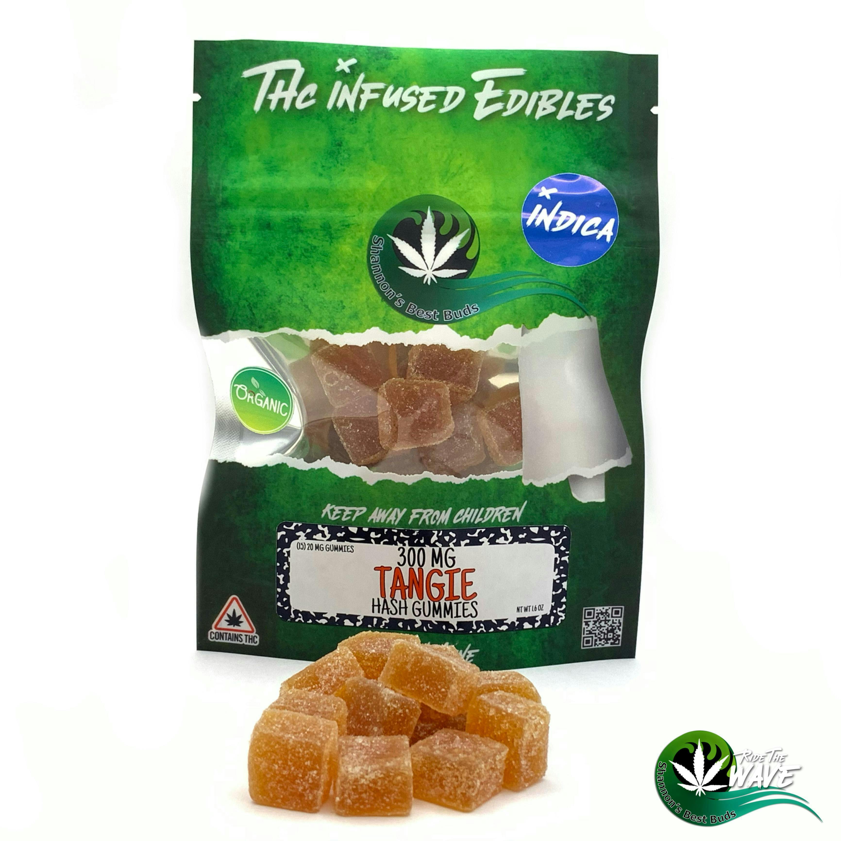 Shannon’s Hash Gummies - Tangie - Indica - 300mg - image 1