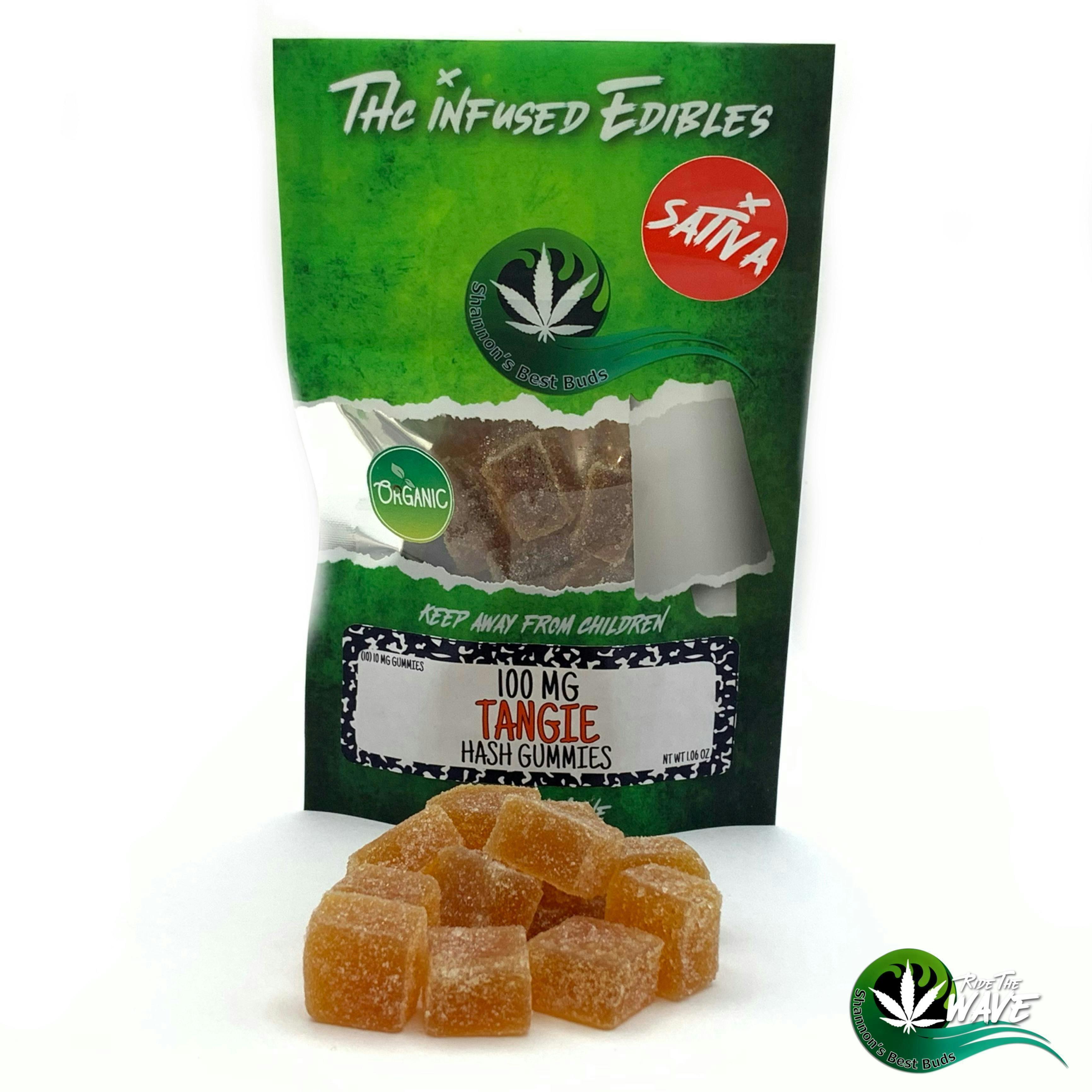 Shannon’s Hash Gummies - Tangie - Sativa - 100mg - image 1