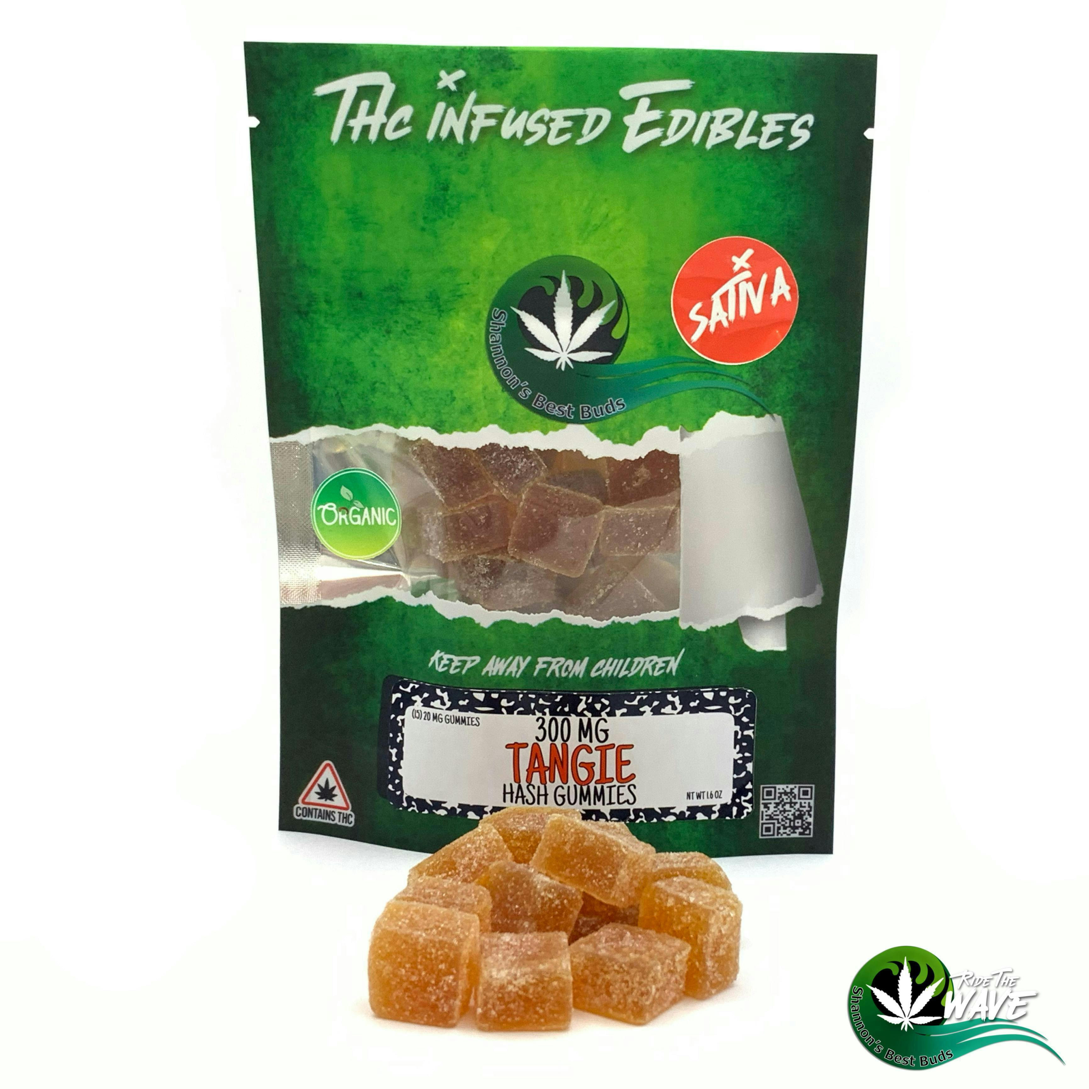 Shannon’s Hash Gummies - Tangie - Sativa - 300mg - image 1