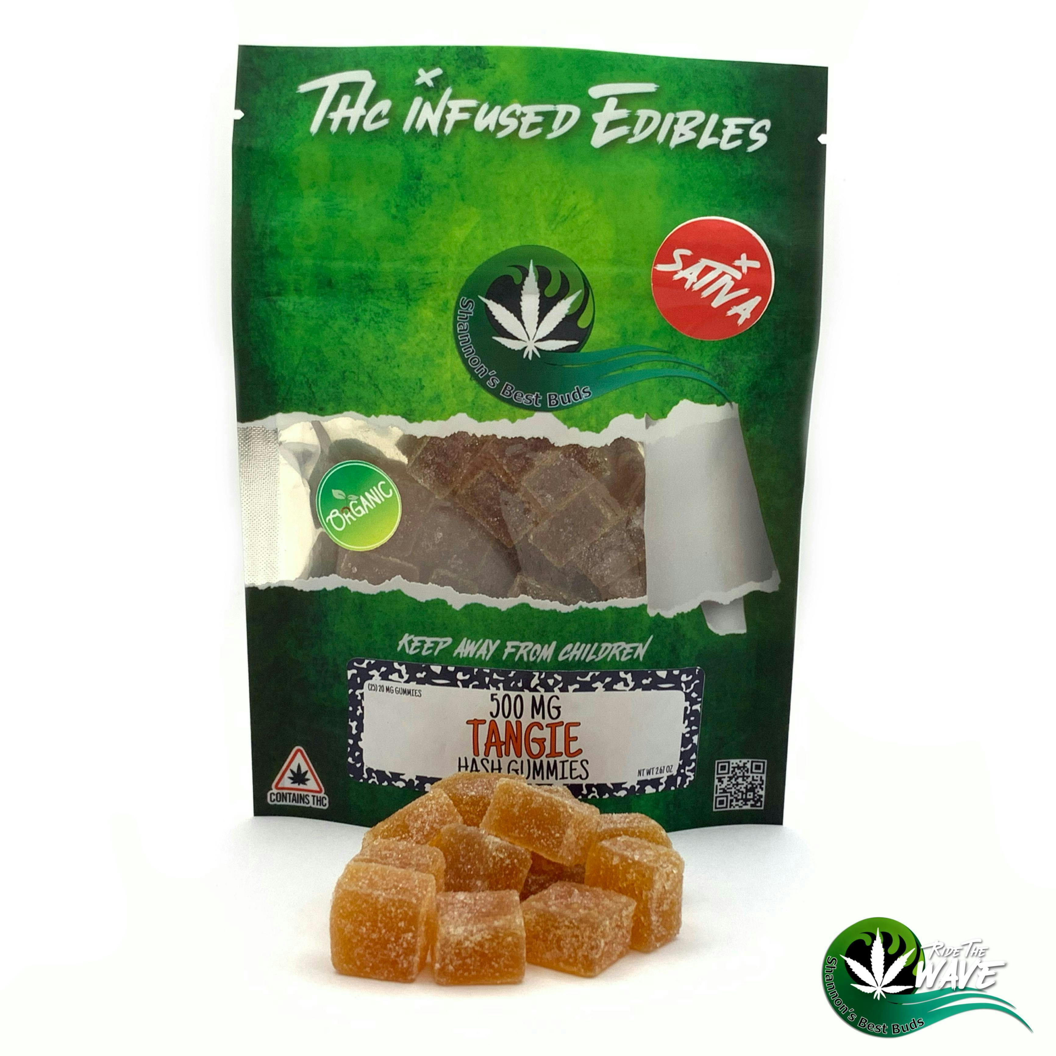 Shannon’s Hash Gummies - Tangie - Sativa - 500mg - image 1