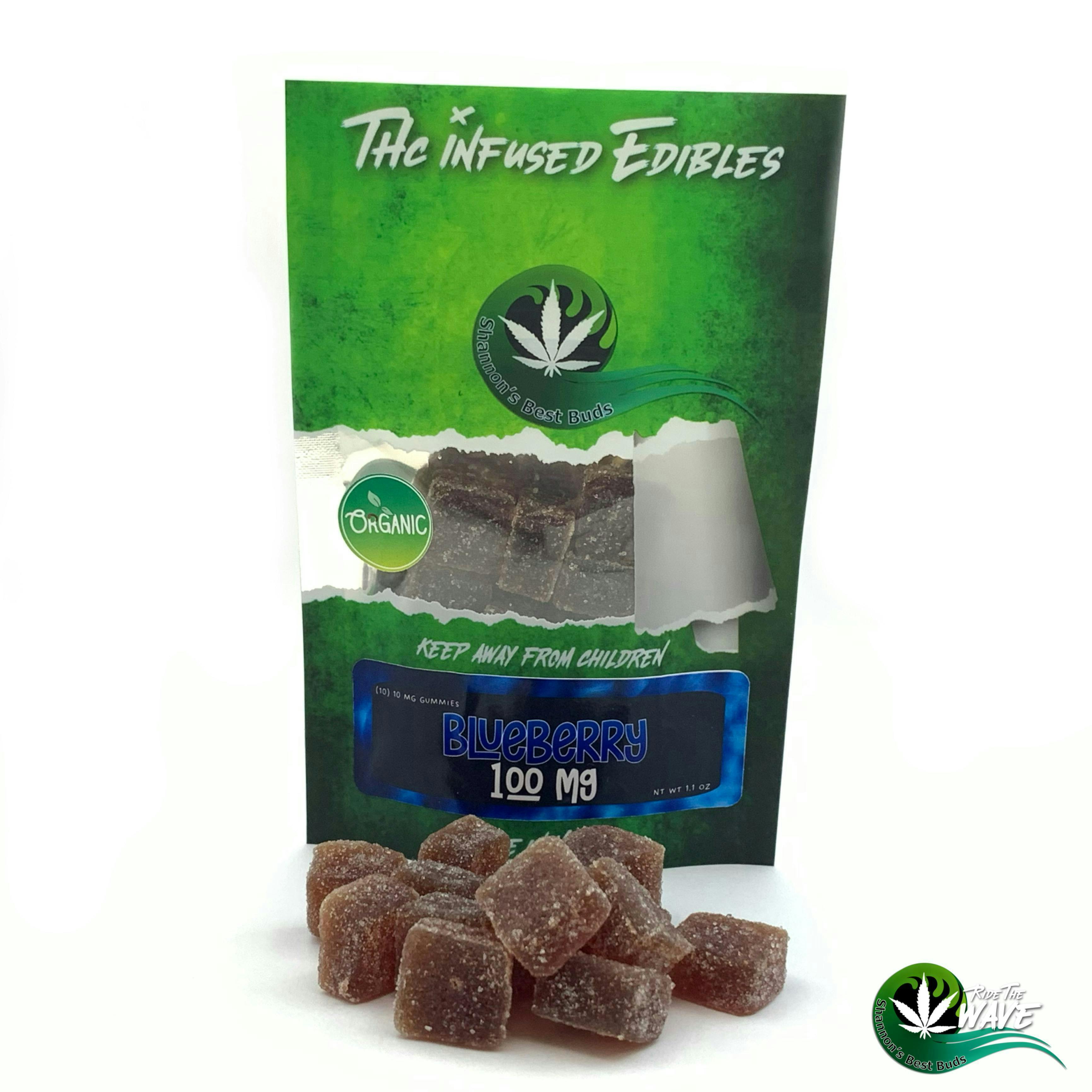 Shannon’s THC Gummies - Blueberry - 100mg - image 1