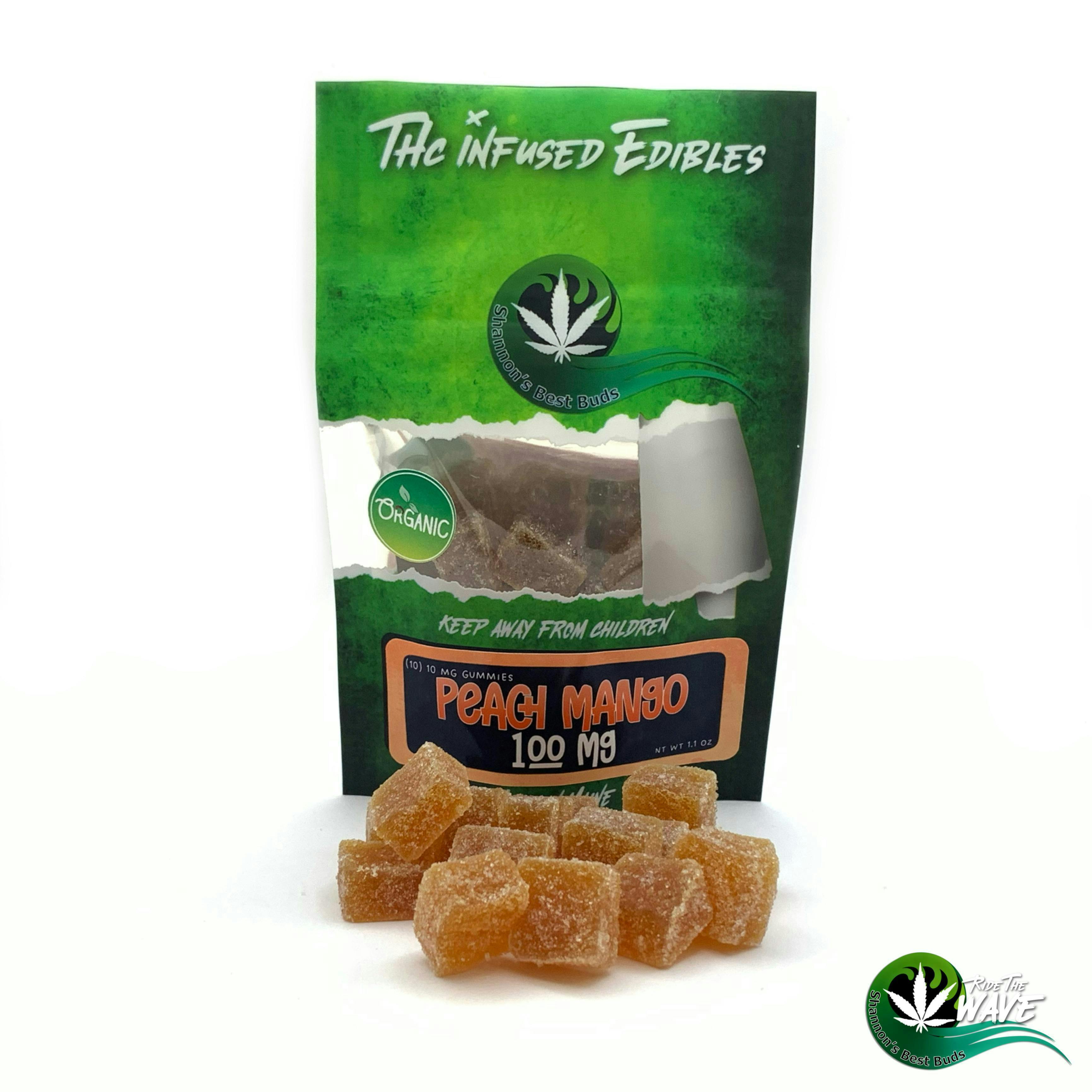Shannon’s THC Gummies - Peach Mango - 100mg - image 1
