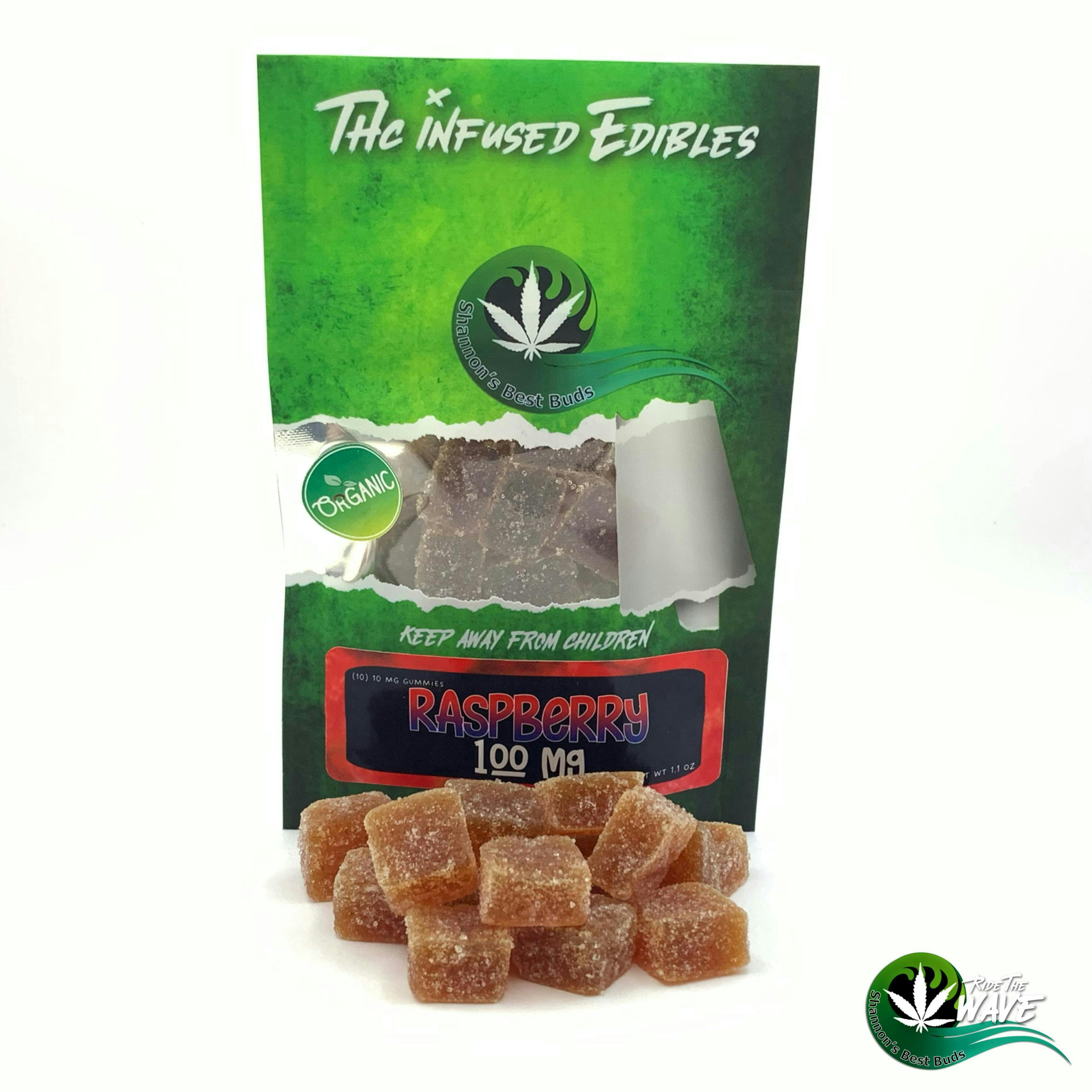 THC Gummies - Raspberry - 100mg - image 1