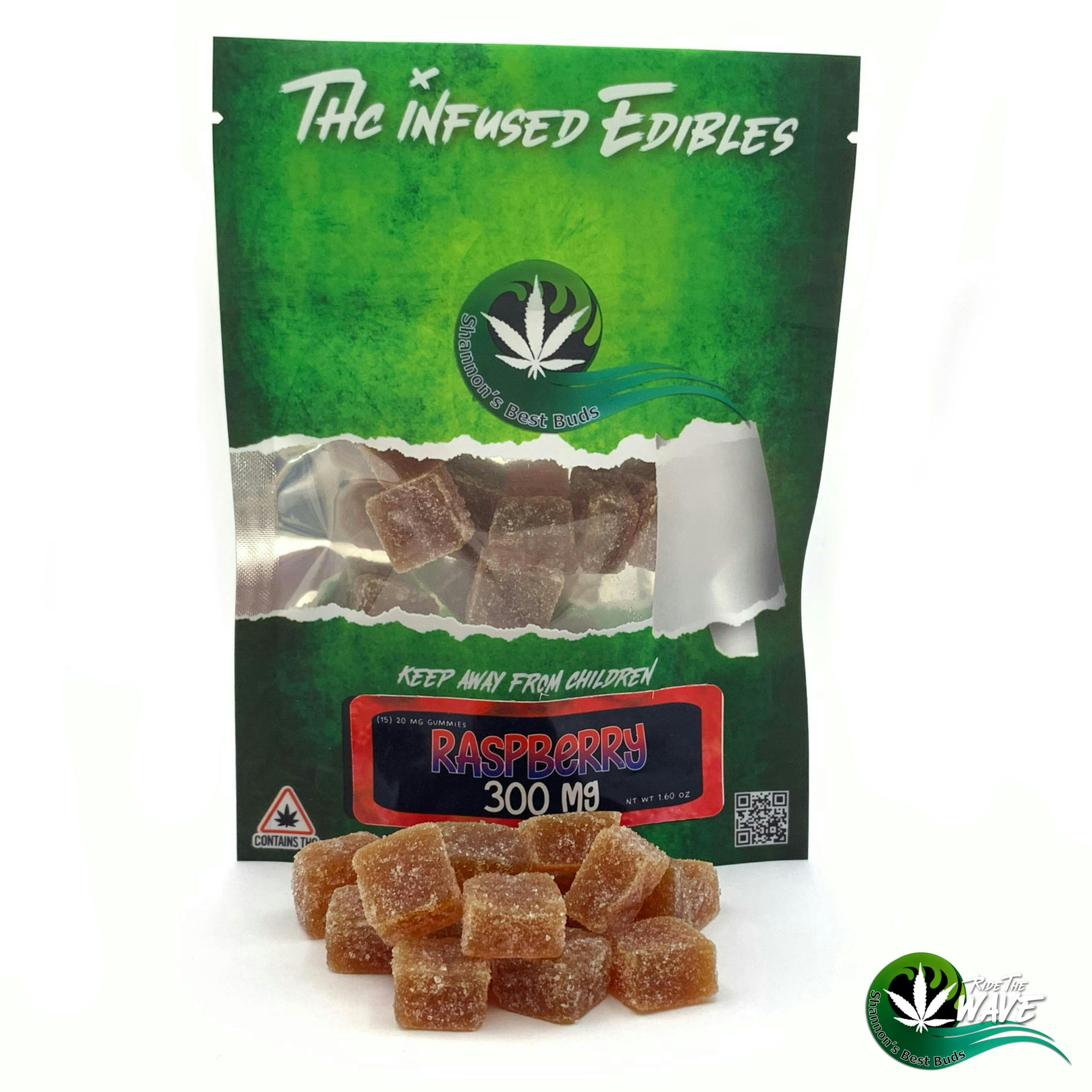 THC Gummies - Raspberry - 300mg - image 1