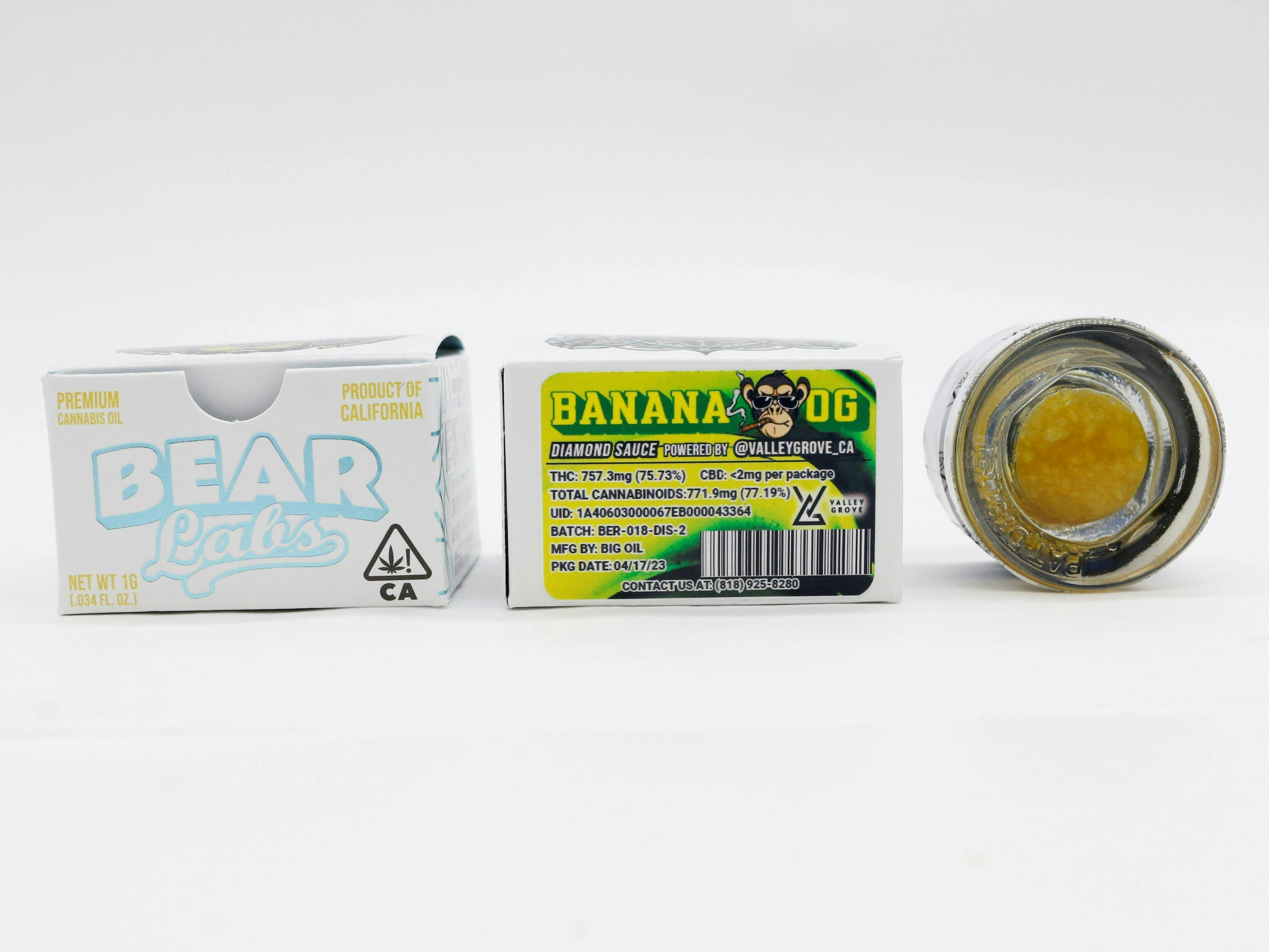Banana OG Diamond Sauce - 1g - image 1