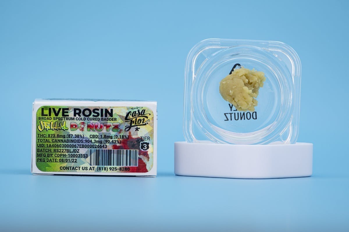 Jelly Donutz T3 Live Rosin - 1g - image 1