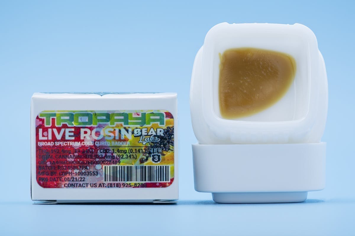 Tropaya T3 Live Rosin - 1g - image 1