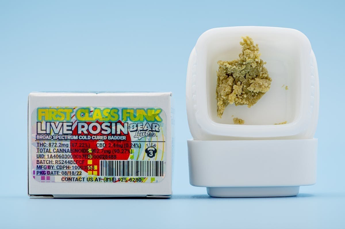 First Class Funk T3 Live Rosin - 1g - image 1