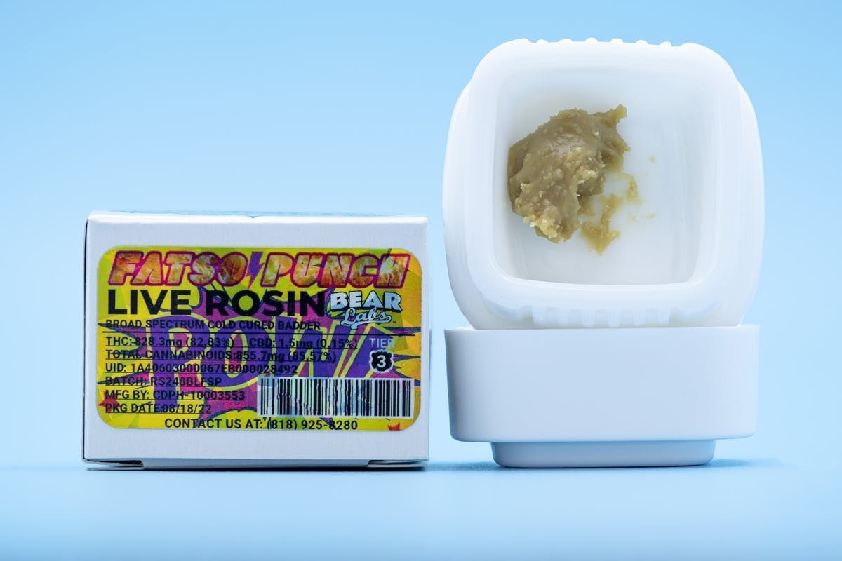 Fatso Punch T3 Live Rosin - 1g - image 1