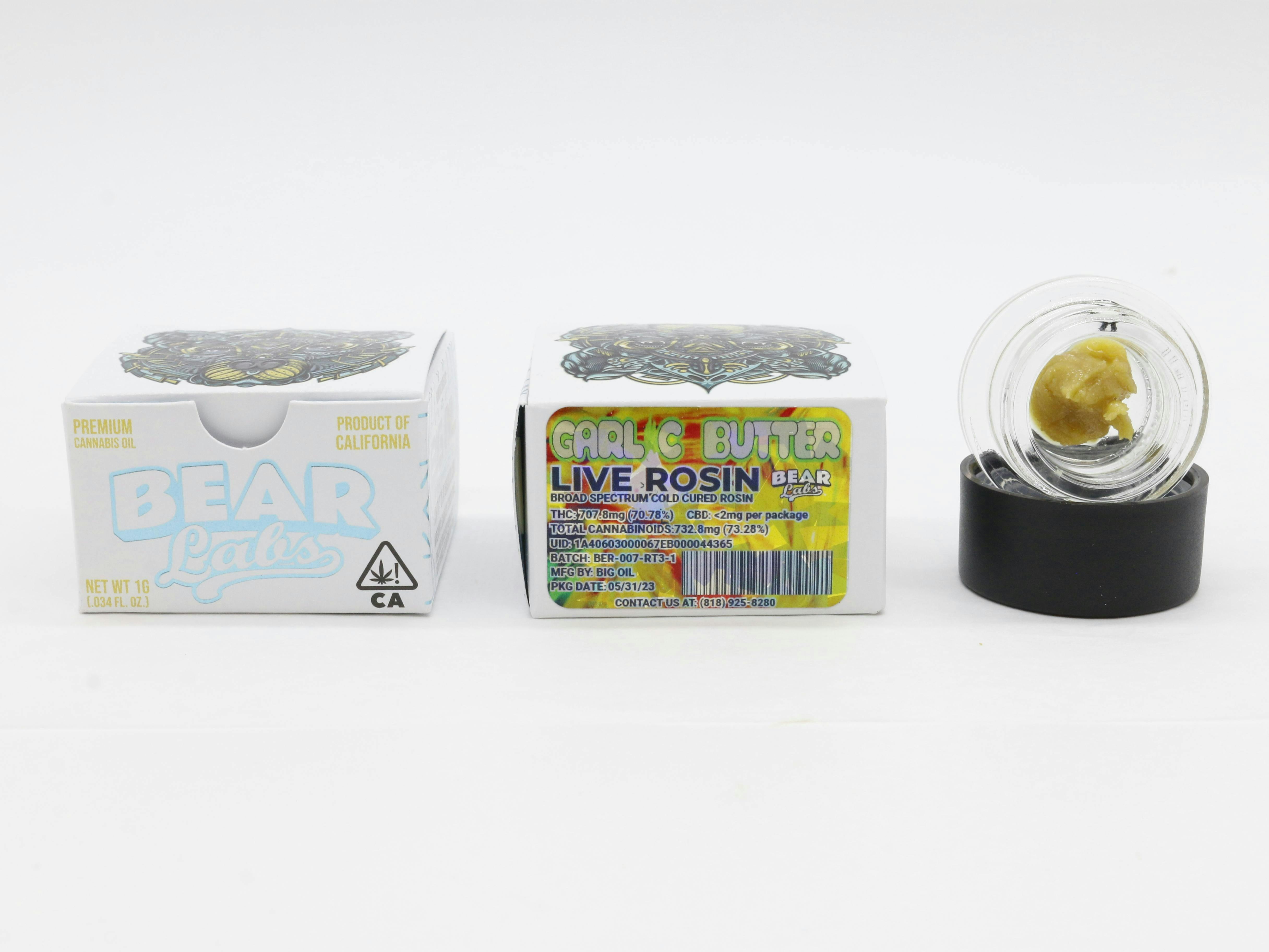 Garlic Butter Live Rosin - 1g - image 1