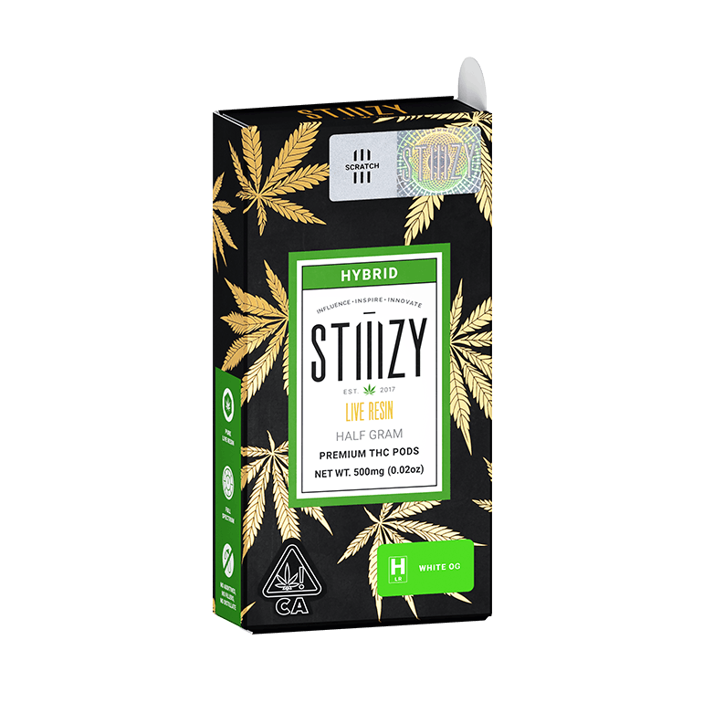 Vape Cartridge - WHITE FIRE OG .5G Live Resin Pod - STIIIZY - image 3