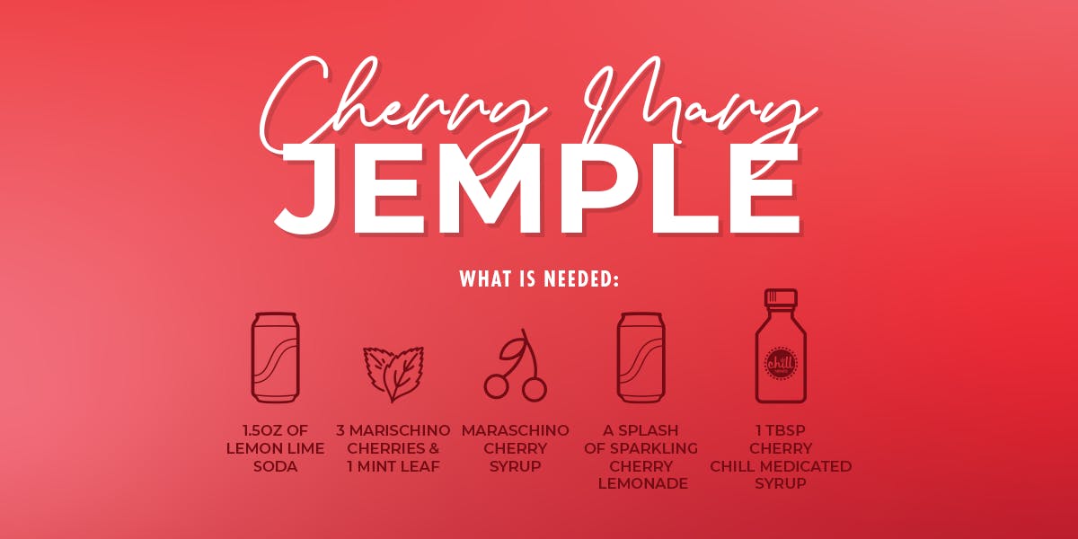 Cherry | 2500MG CBD Syrup | Chill Medicated | REC - image 1