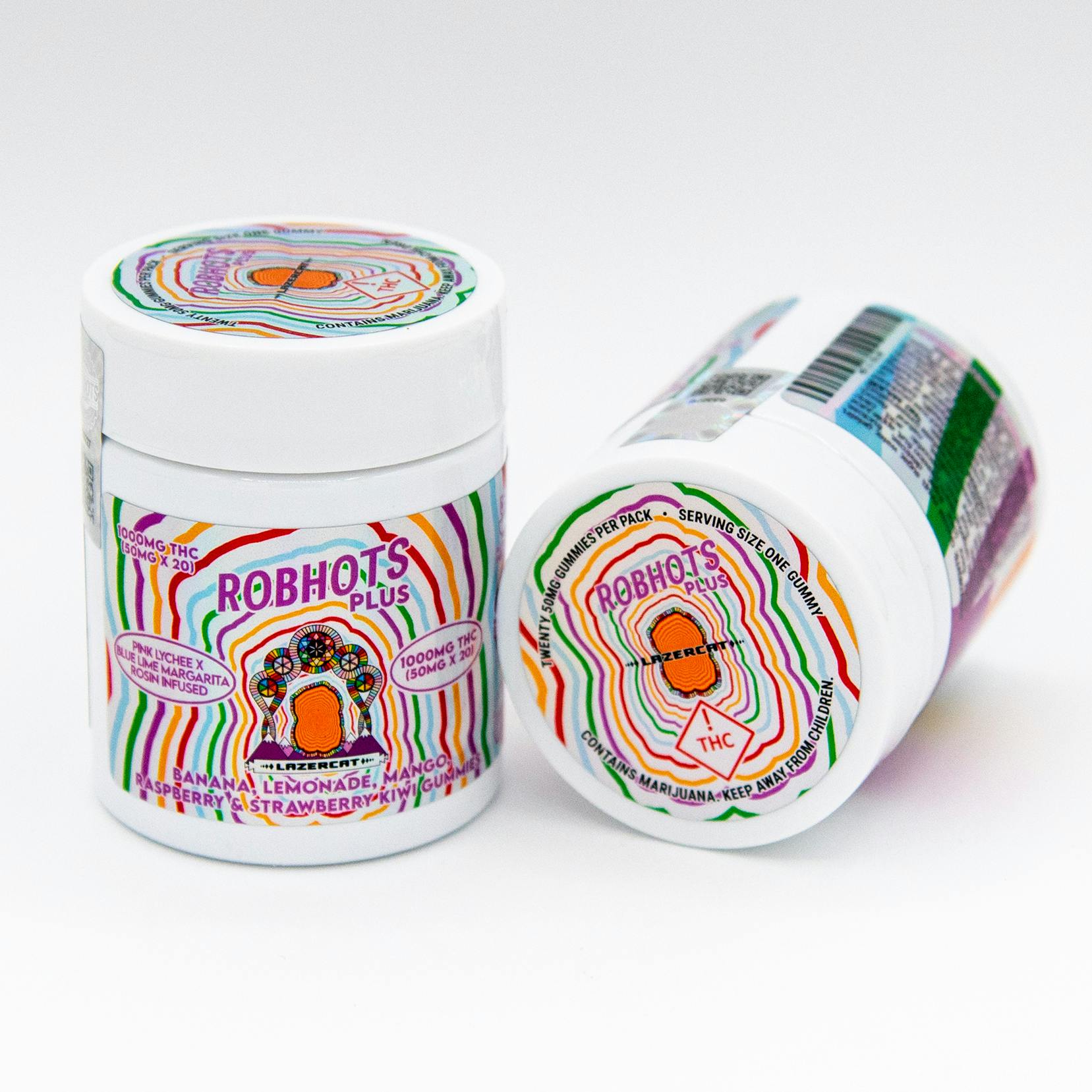 Lazercat Rosin Multipack 1000mg - Pink Lychee x Blue Lime Margy - image 1