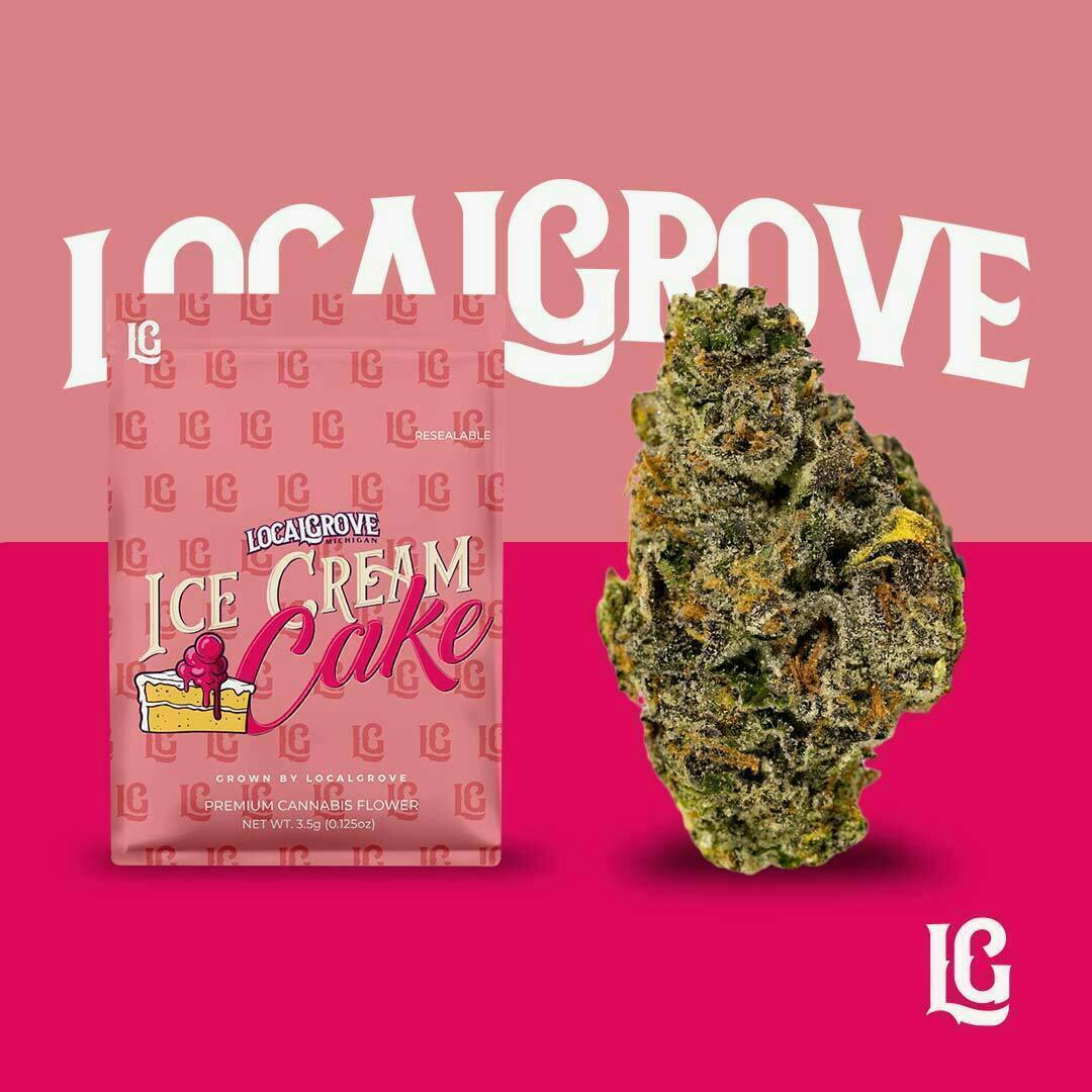 Local Grove Prepackaged Flower | Ice Cream Cake | 3.5G - image 1