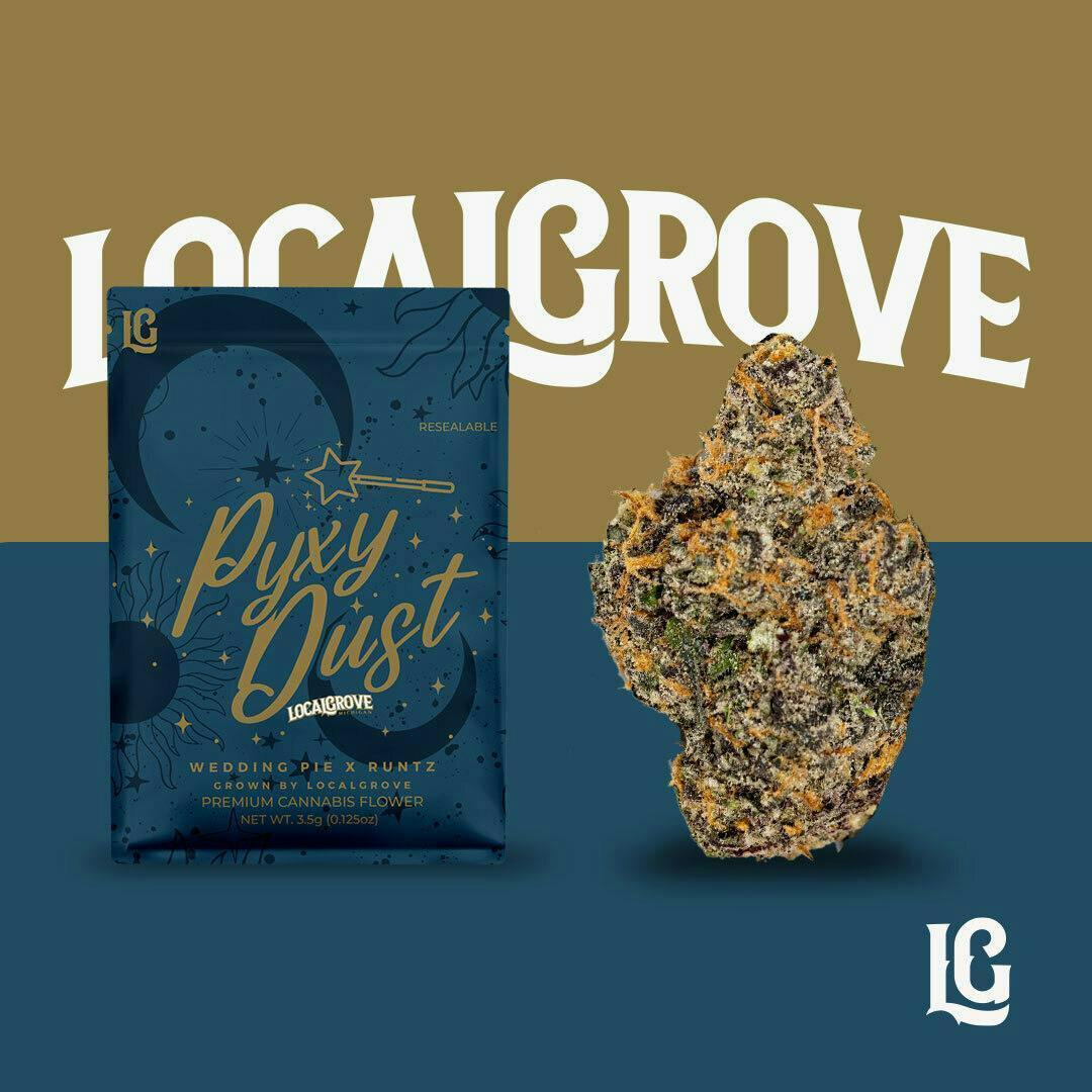 Local Grove Prepackaged Flower | Pyxy Dust | 3.5G - image 1