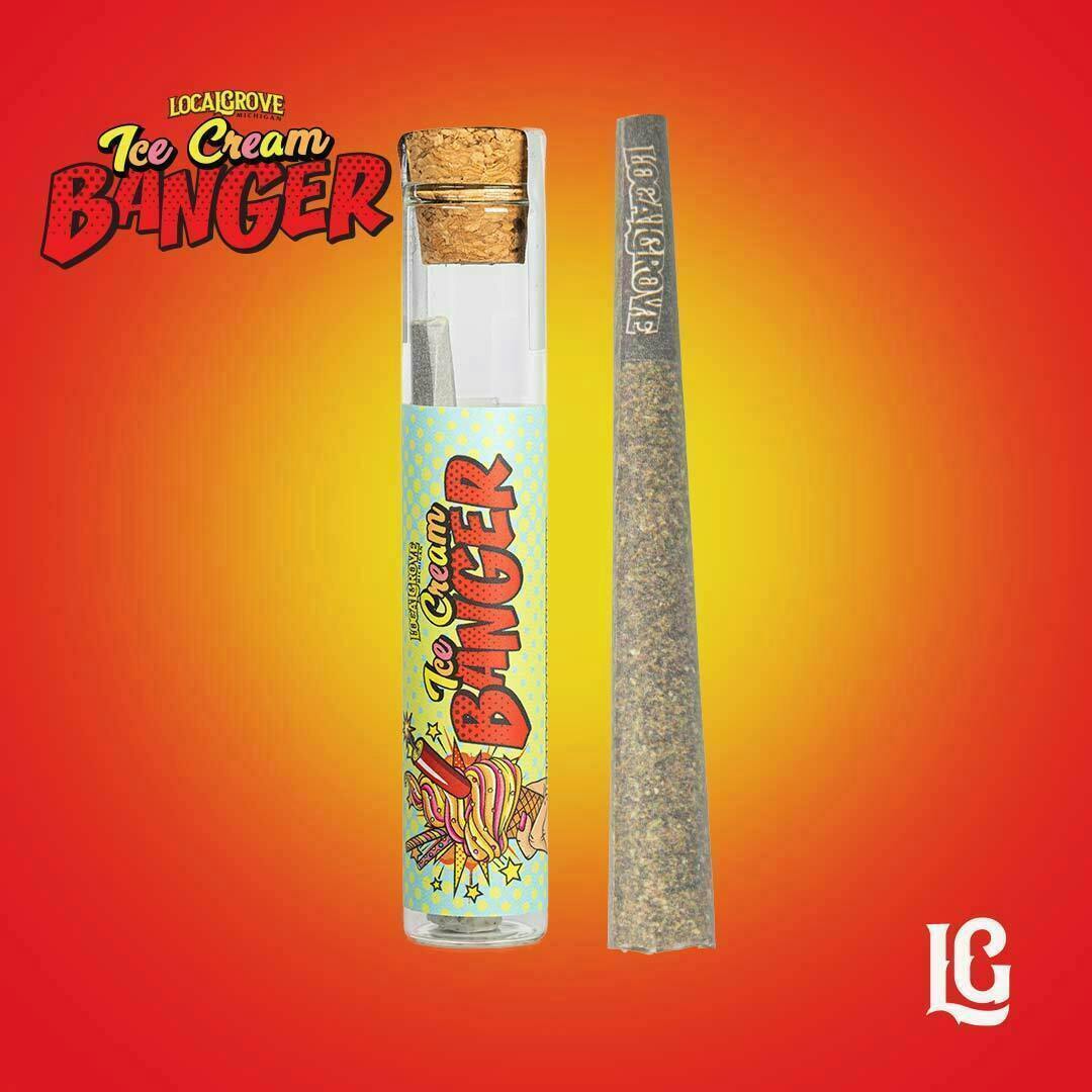 Local Grove Pre-Roll | Ice Cream Banger | 1G - image 1