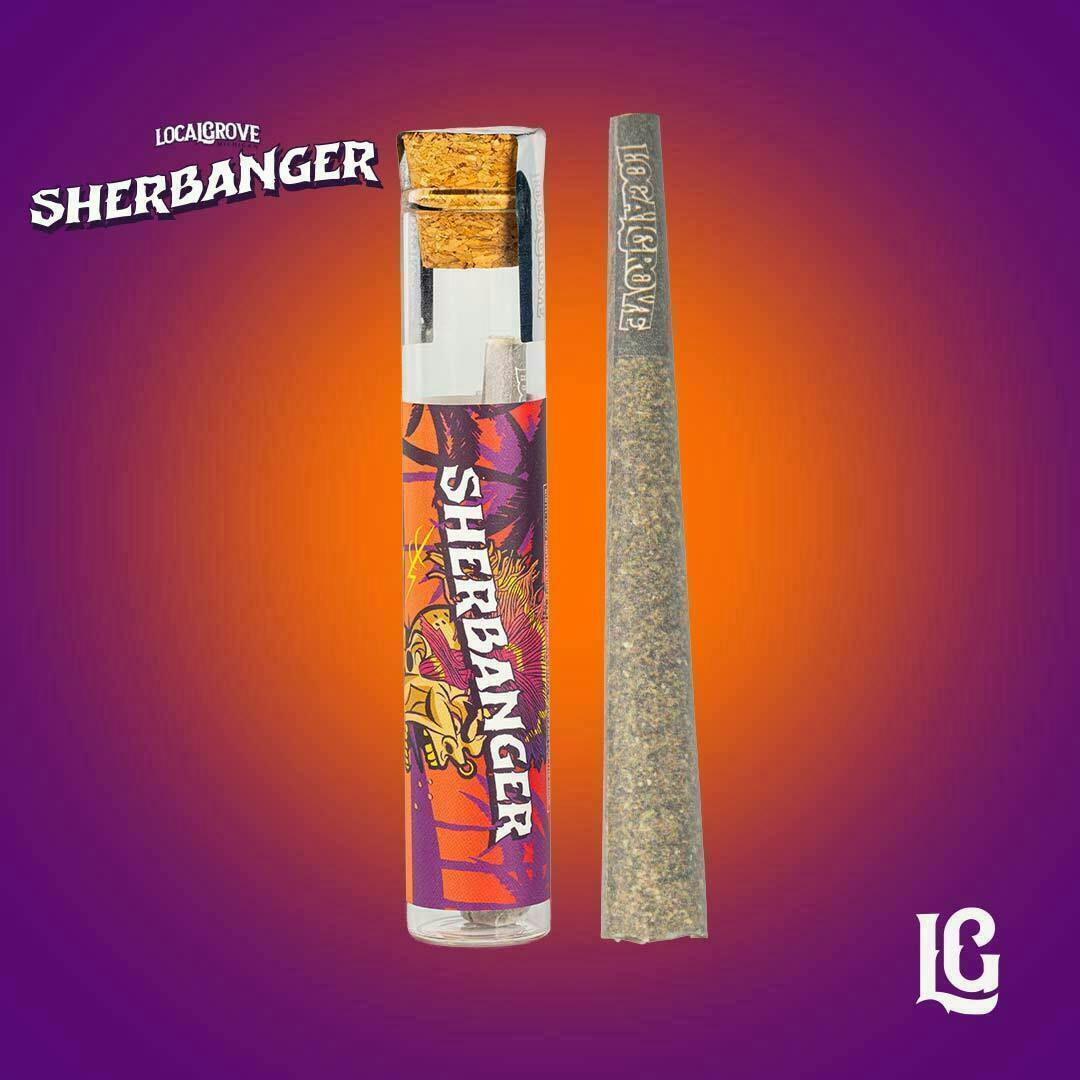 Local Grove Pre-Roll | Sherbanger | 1G - image 1