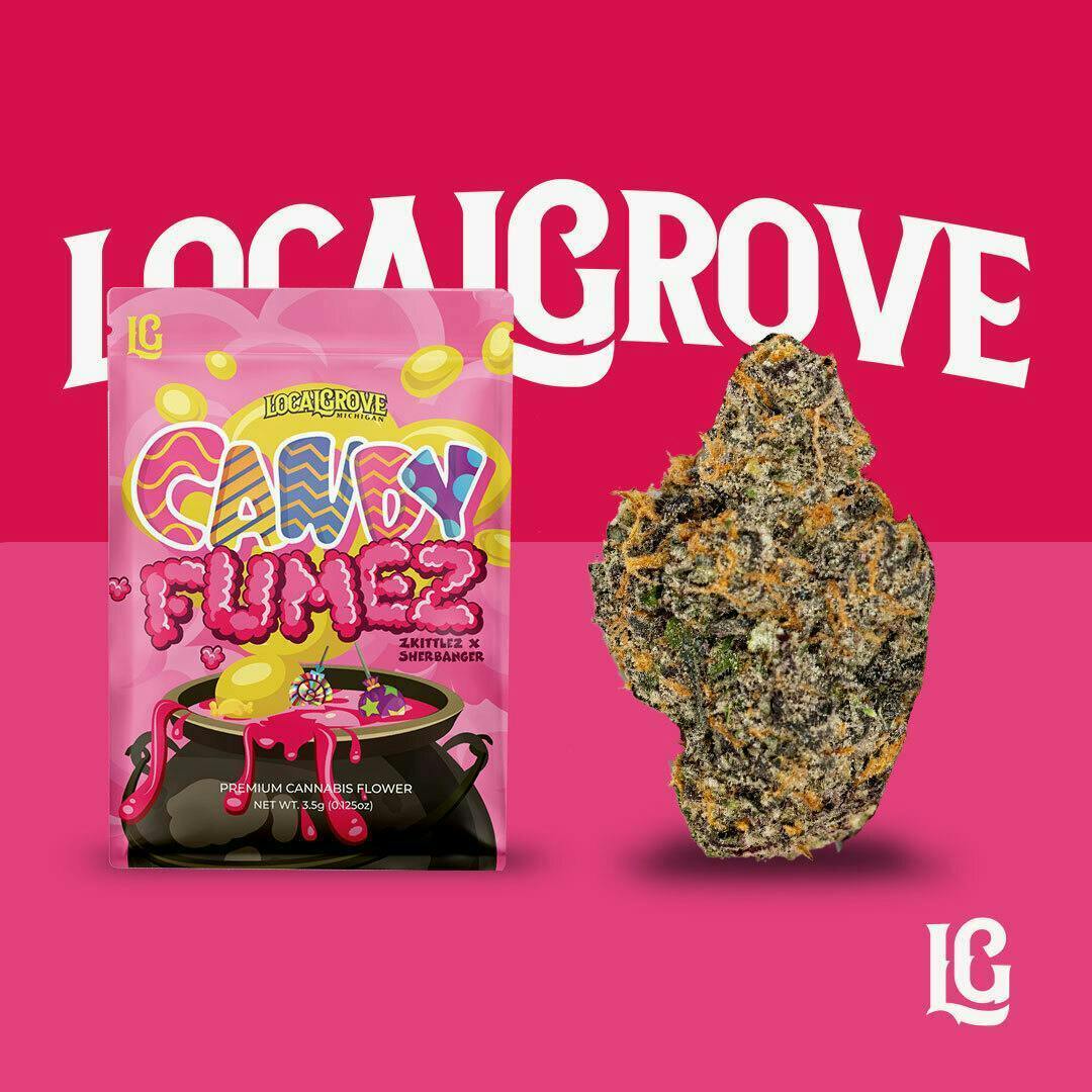 Local Grove Prepackaged Flower | Candy Fumez | 3.5G - image 1