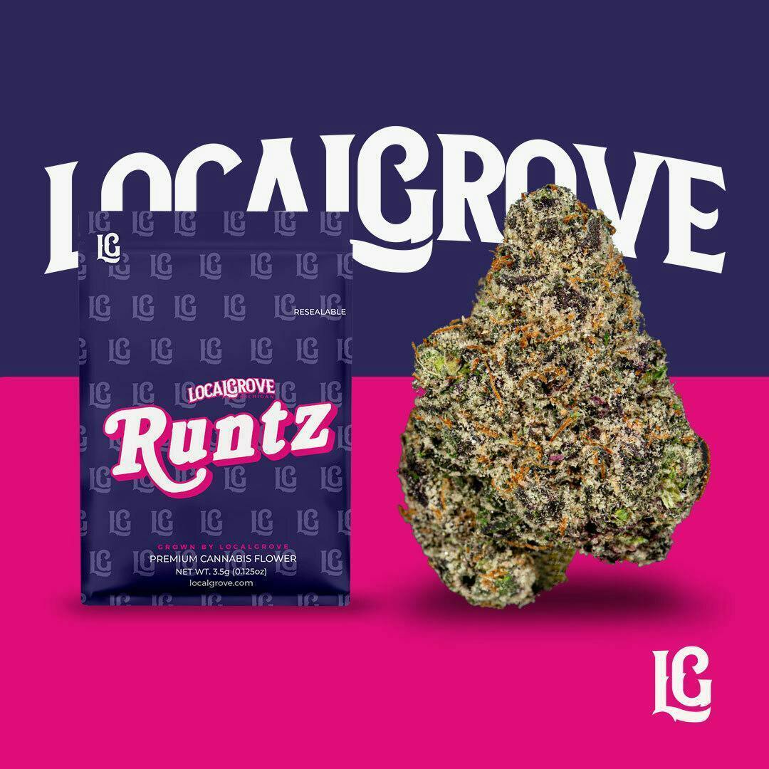 Local Grove Prepackaged Flower | Runtz | 3.5G - image 1