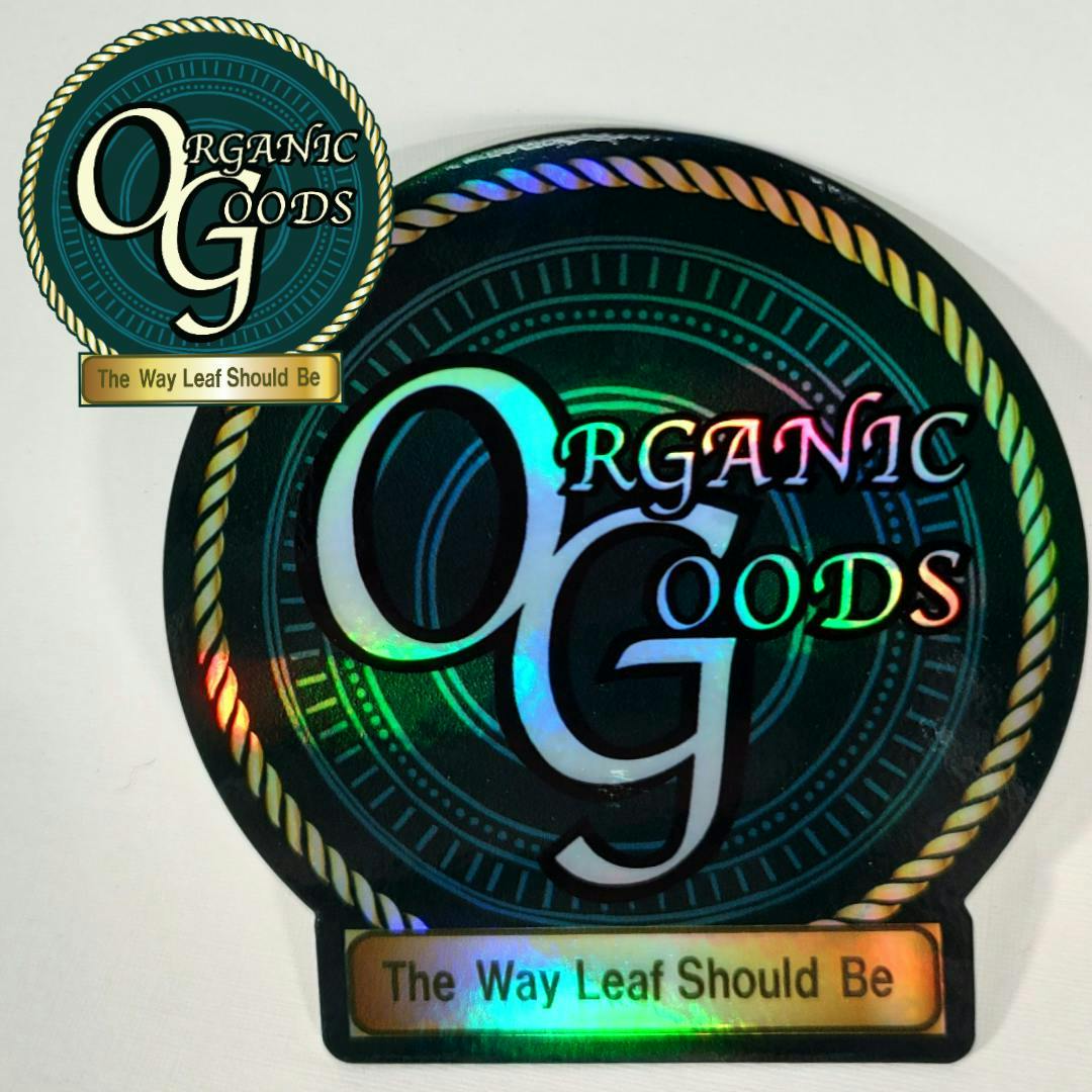 Organic Goods Hologram Sticker 3" - image 1