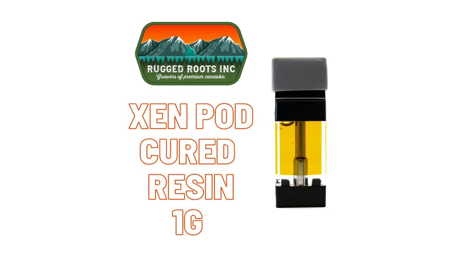 Rugged Roots - Kosher Kush 1g XEN Cured Resin Pod - image 1