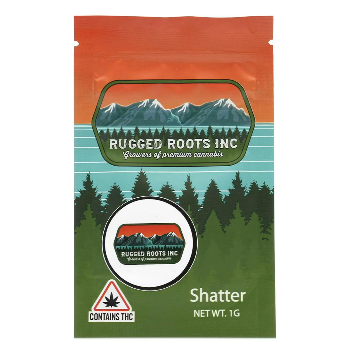 Rugged Roots - Mimosa 1g Shatter - image 2