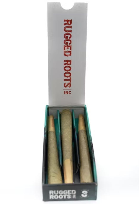 Rugged Roots - Swamp Water Fumez 1g Pre Roll 3 Pack 3g - image 1