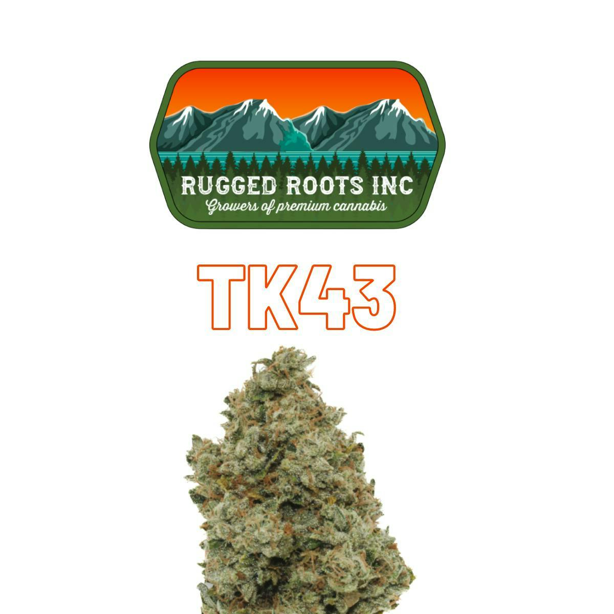 Rugged Roots - TK43 3.5g Smalls Flower - image 1