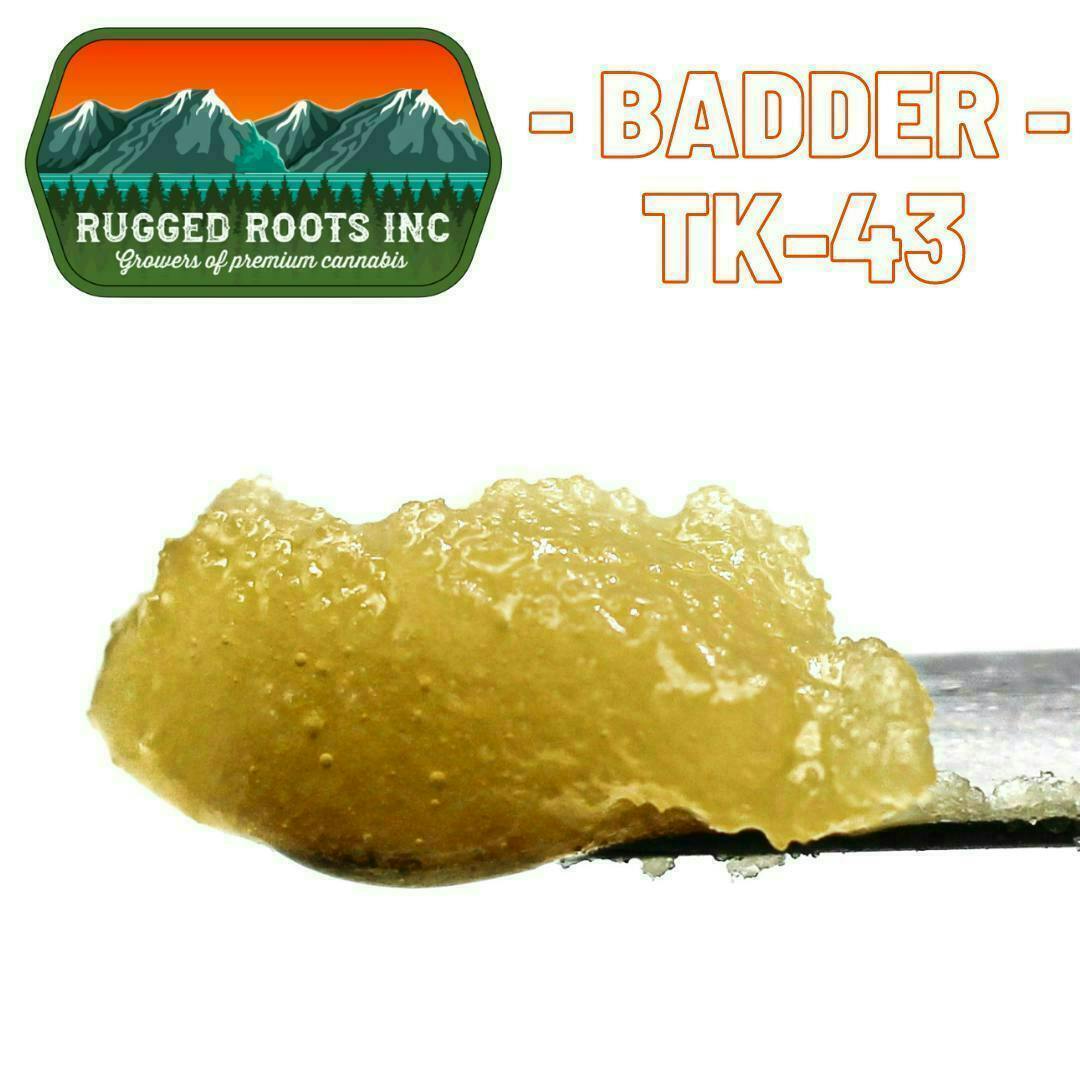 Rugged Roots - TK43 Badder 1g - image 1