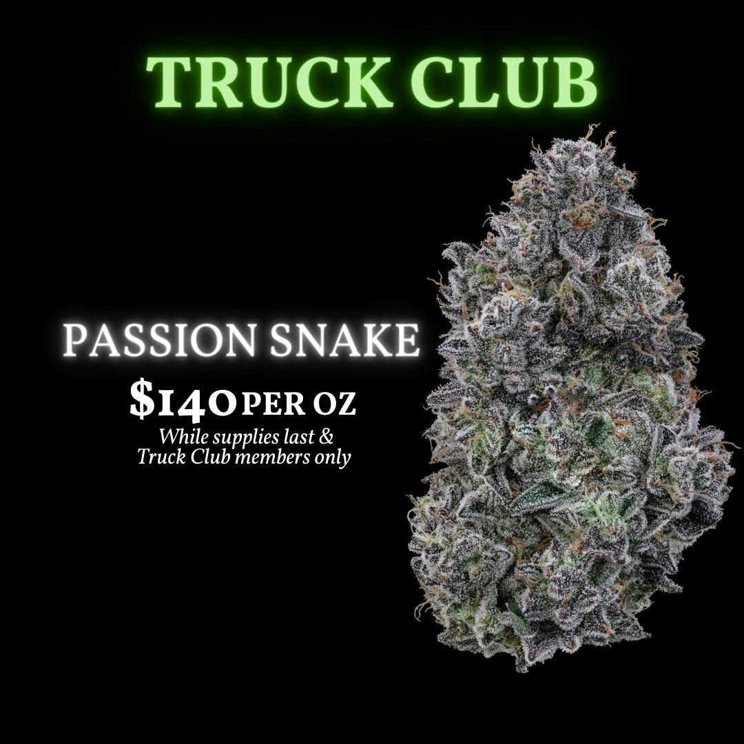 ***Truck Club Member Exclusive*** - Passion Snake Ounces - $140 - image 1