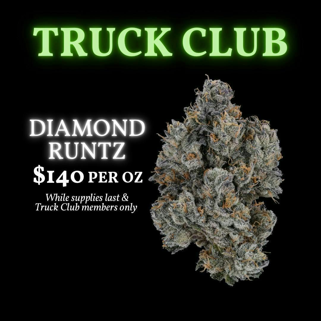 ***Truck Club Member Exclusive*** - Diamond Runtz Ounces - $140 - image 1