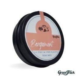 1:1 THC/CBD Salve - Bergamot (500 MG THC/500 MG CBD) - image 1