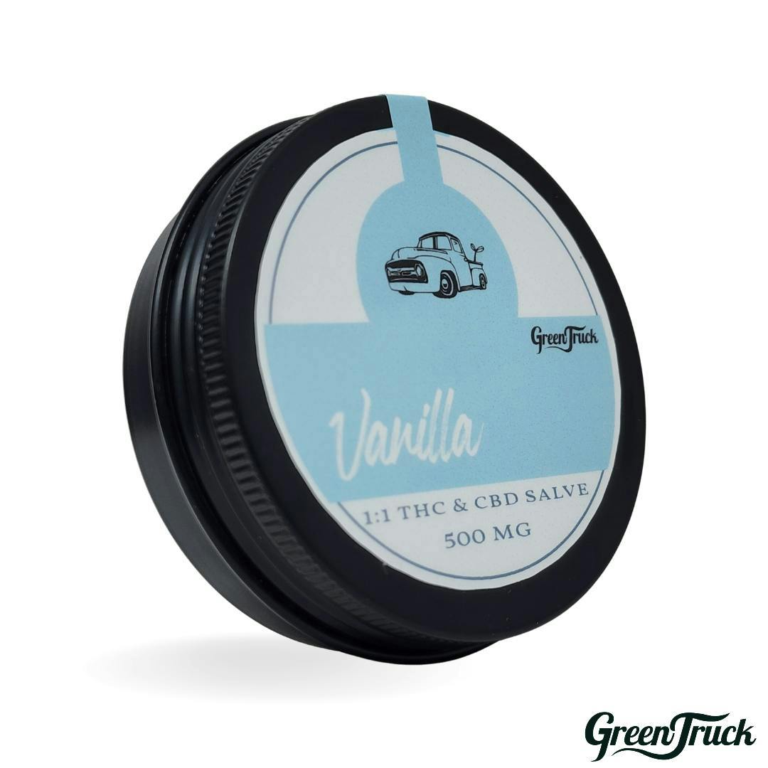 1:1 THC/CBD Salve - Vanilla (500 MG THC/500 MG CBD) - image 1