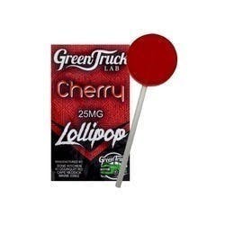 Premium Cannabis Lollipop - *Sugar Free* Cherry (25 MG) - image 1