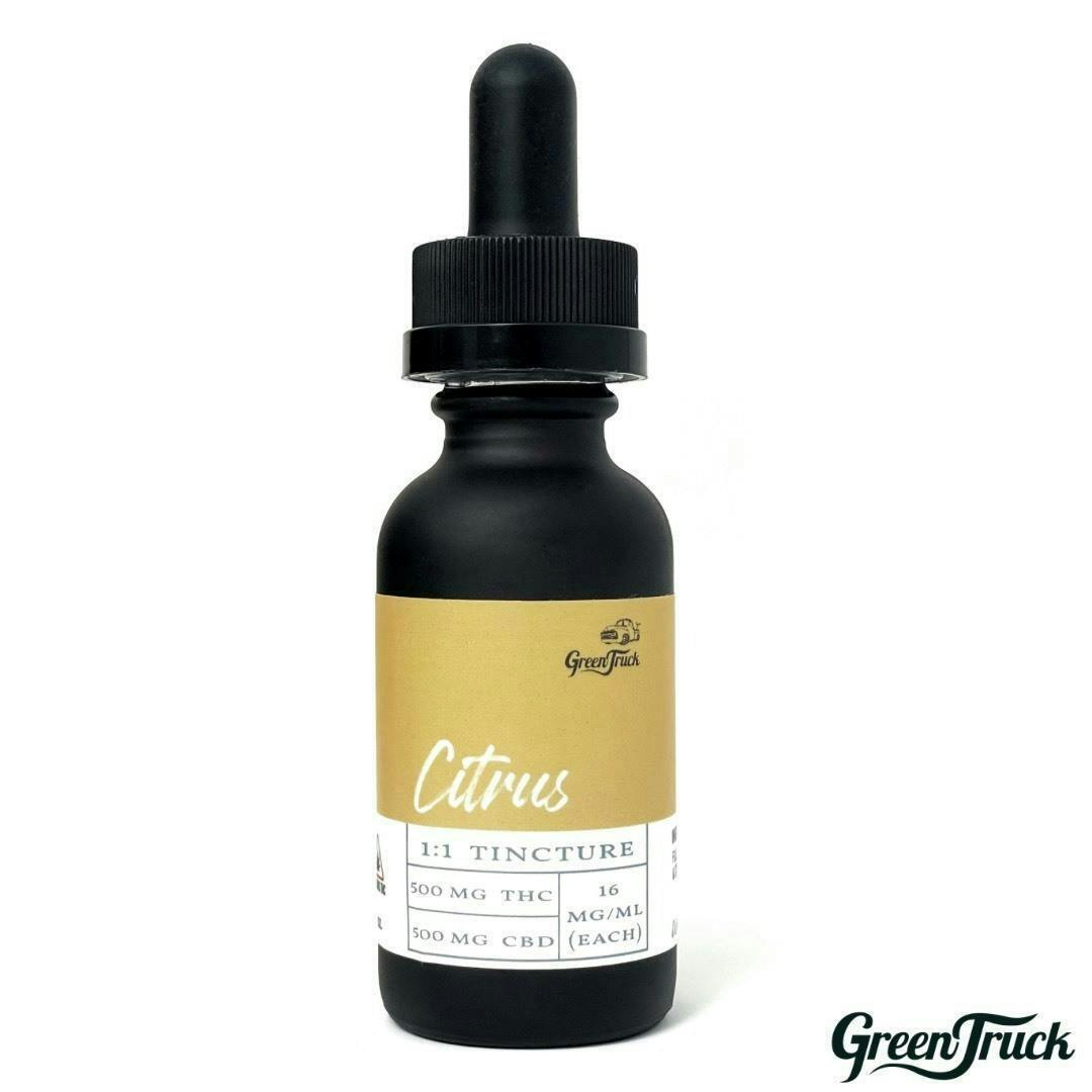 1:1 THC/CBD Oil Tincture - Citrus - image 1