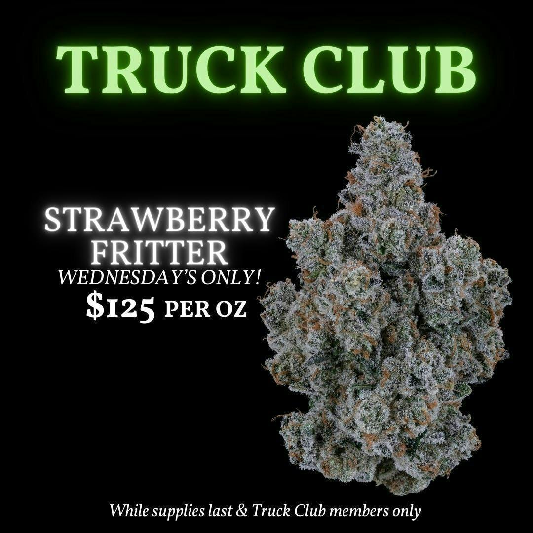 ***Truck Club Member Exclusive*** Strawberry Fritter Ounces $125** - image 1