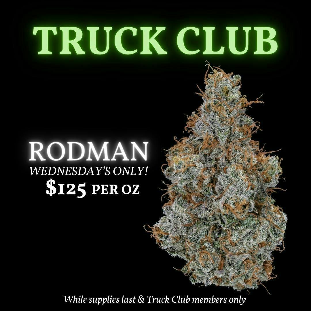 ***Truck Club Member Exclusive *** Rodman Ounces $125** - image 1
