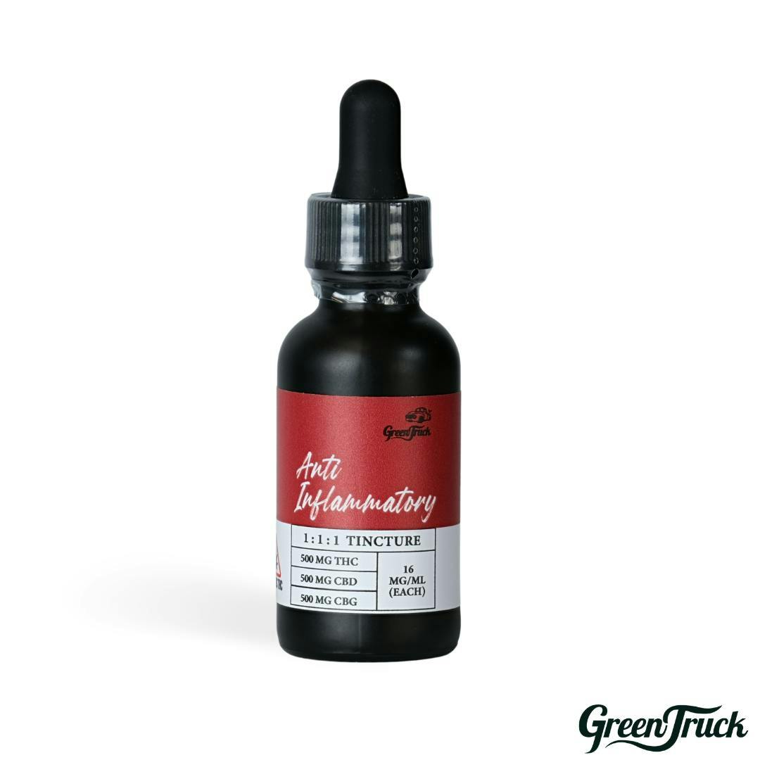 Rosin/CBD/CBG Anti-Inflammatory Tincture - image 1