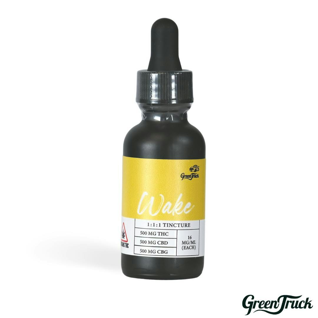 1:1:1 RSO/CBD/CBG Tincture - Wake - image 1