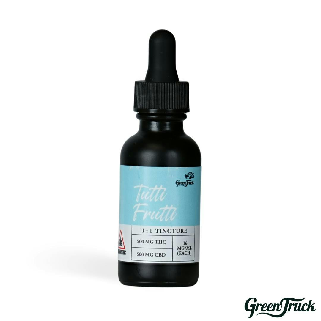 Tincture: 1:1 RSO/CBD - Tutti Frutti - image 1