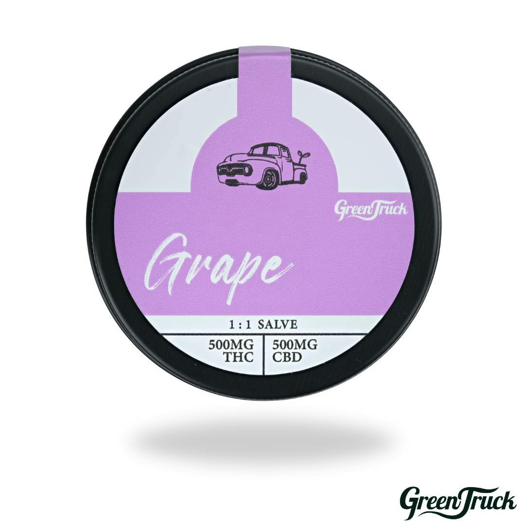 1:1 RSO/CBD Salve - Grape (500 MG RSO/ 500 MG CBD) - image 1