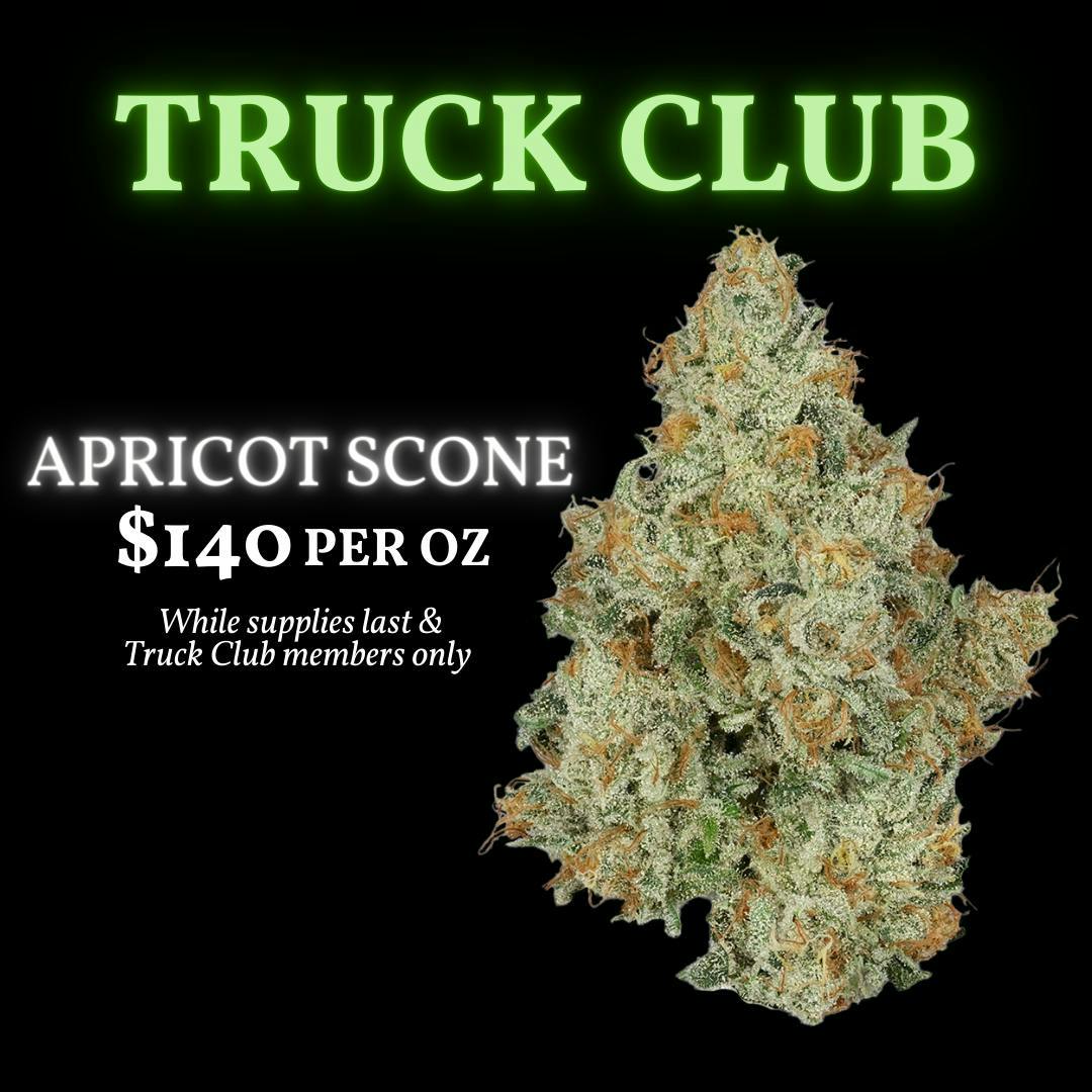 Truck Club Ounce: Apricot Scone - Green Truck - image 1