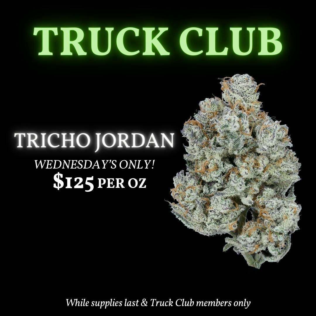 *** Truck Club Member Exclusive*** Tricho Jordan Ounces $125*** - image 1