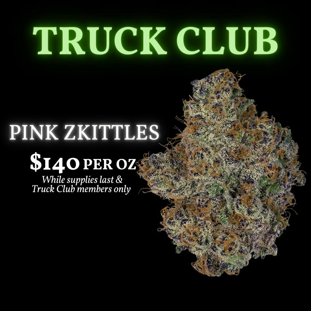 *** Truck Club Member Exclusive*** Pink Zkittles Ounces $140*** - image 1