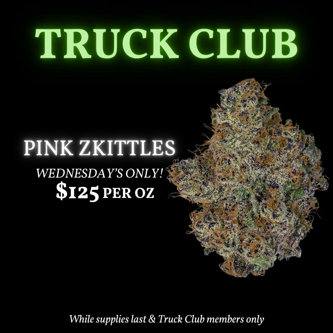 *** Truck Club Member Exclusive*** Pink Zkittles Ounces $125*** - image 1