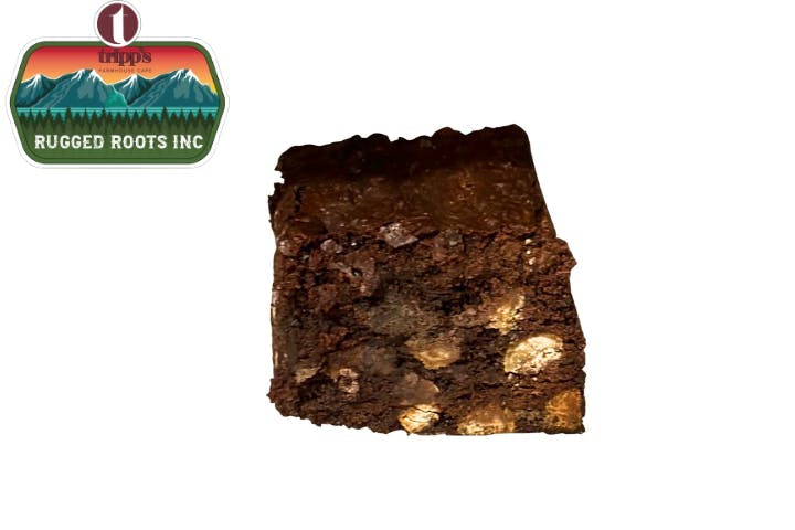 Rugged Roots+Tripp's - Fresh Baked Peanut Butter Chocolate Chip Brownie - image 1