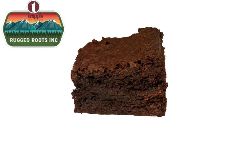 Rugged Roots+Tripp's - Fresh Baked Plain Brownie 25mg - image 1