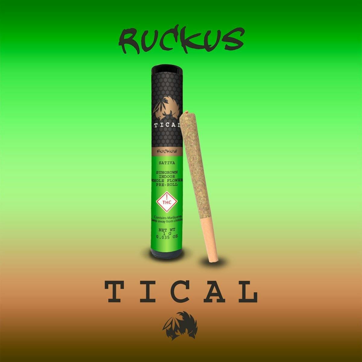 TICAL Ruckus Pre-Roll (1 G) - image 1