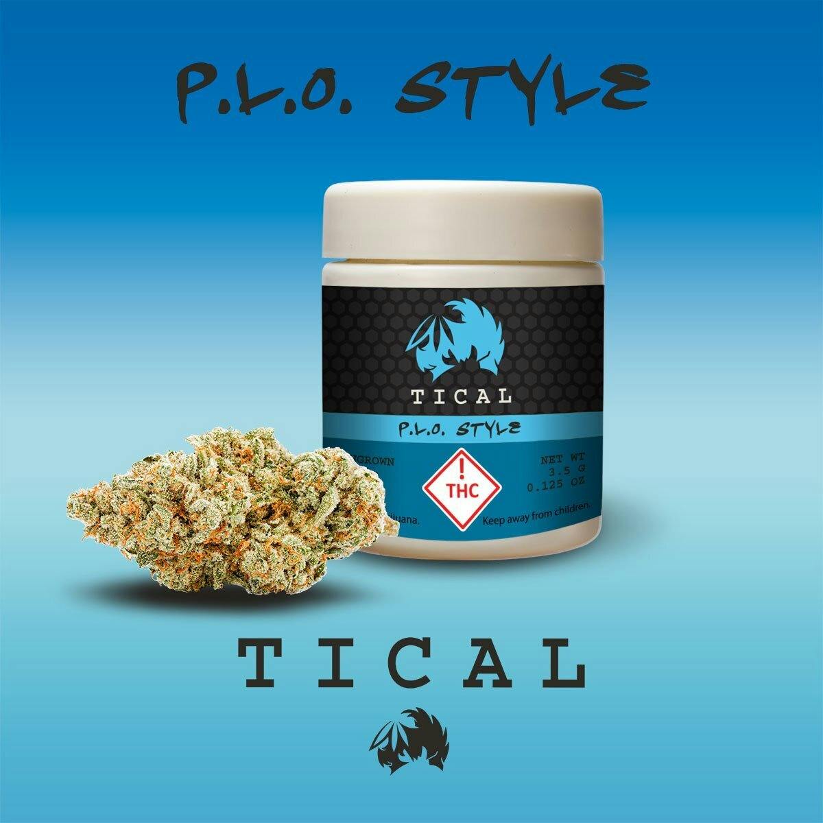 TICAL P.L.O. STYLE Eighth Flower (3.5 G) - image 1
